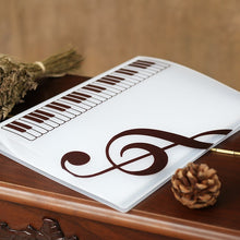 Load image into Gallery viewer, 80 Pages A4 Piano Paper Sheets Document File Organizer Folder Five-line Clip Music Score Accessories